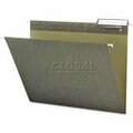 Smead Smead® Hanging Folders, 1/3 Tab, 11 Point Stock, Letter, Green, 25/Box 64035